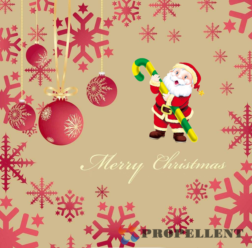 Greet you Merry Christmas from Propellent