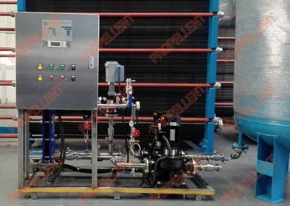 Stainless steel heat recovery unit is ready