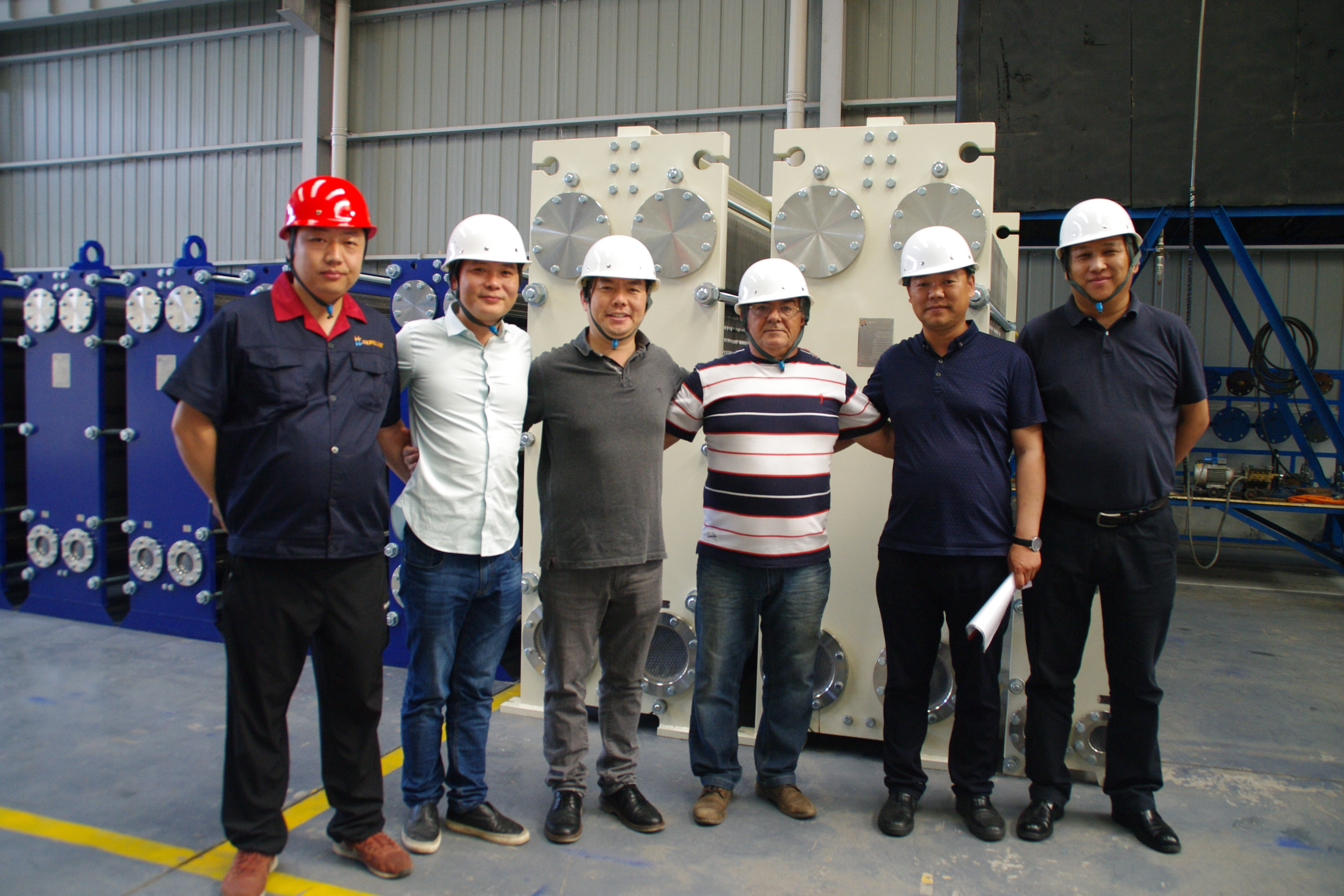 The Brazil clients had an inspection in our Beijing factory
