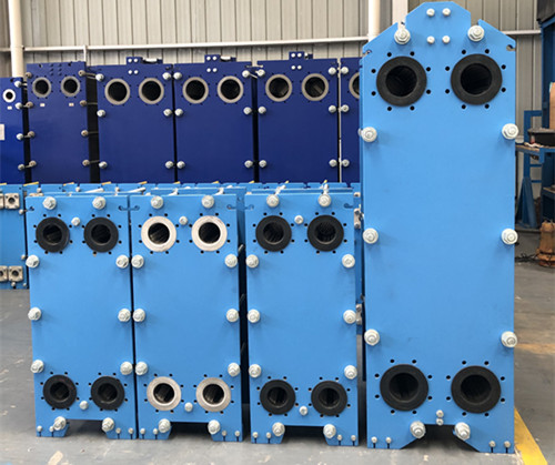 Conditions and methods of storage plate heat exchanger